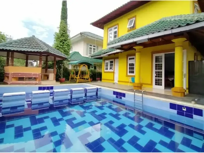 Villa Arjuna 4 Kamar Puncak Resort